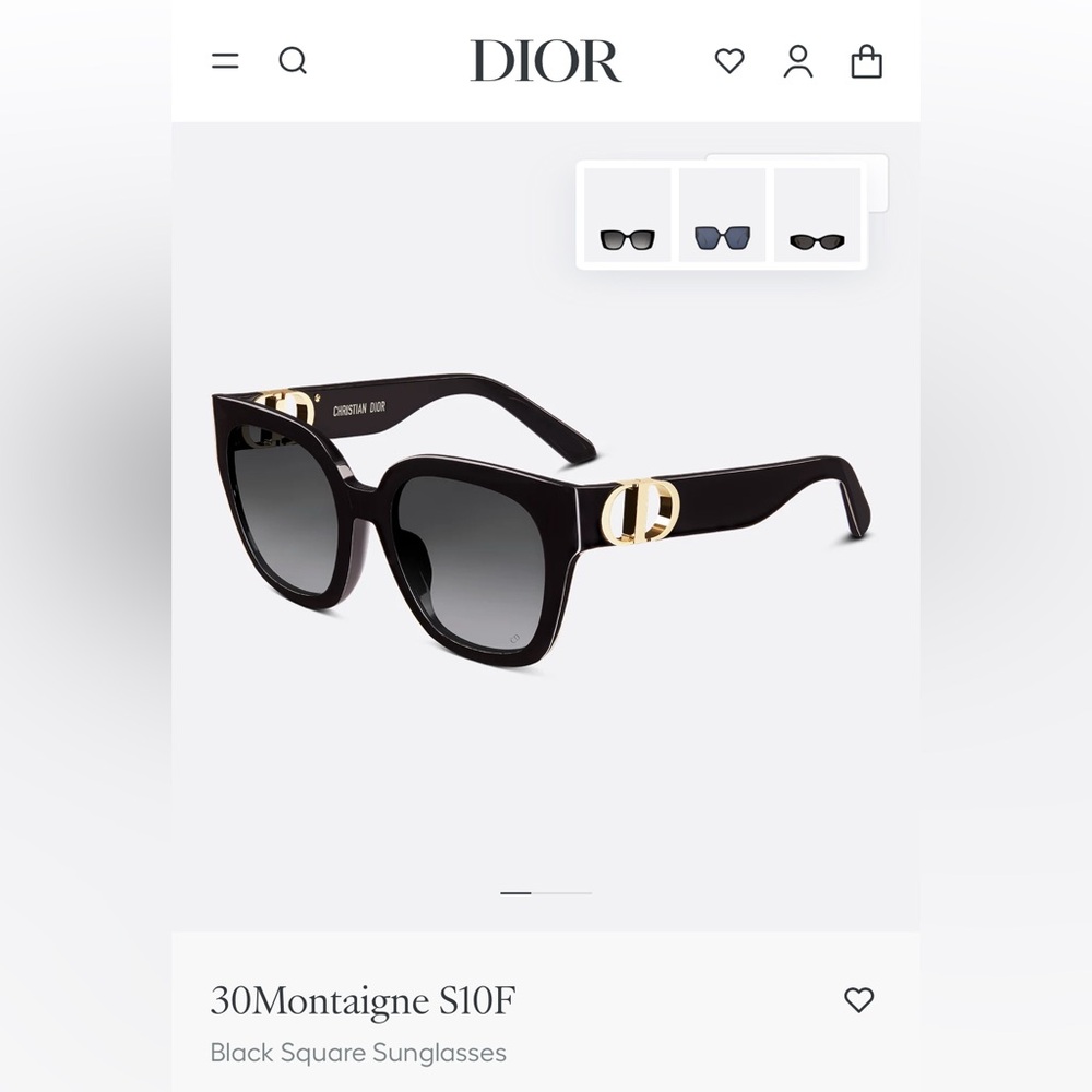 DIOR 30Montaigne Sunglasses BRAND NEW - Picture 2 of 8